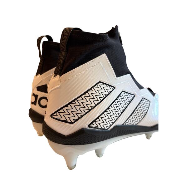 Adidas Nasty Fly 2.0 Football Cleats White Black GV8306 Men Size 12 main image 10
